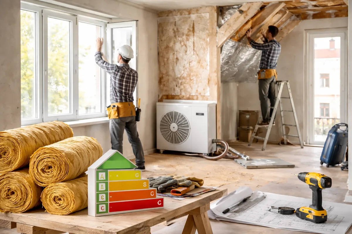 Quels sont les travaux de rénovation énergétique à privilégier dans un logement ancien