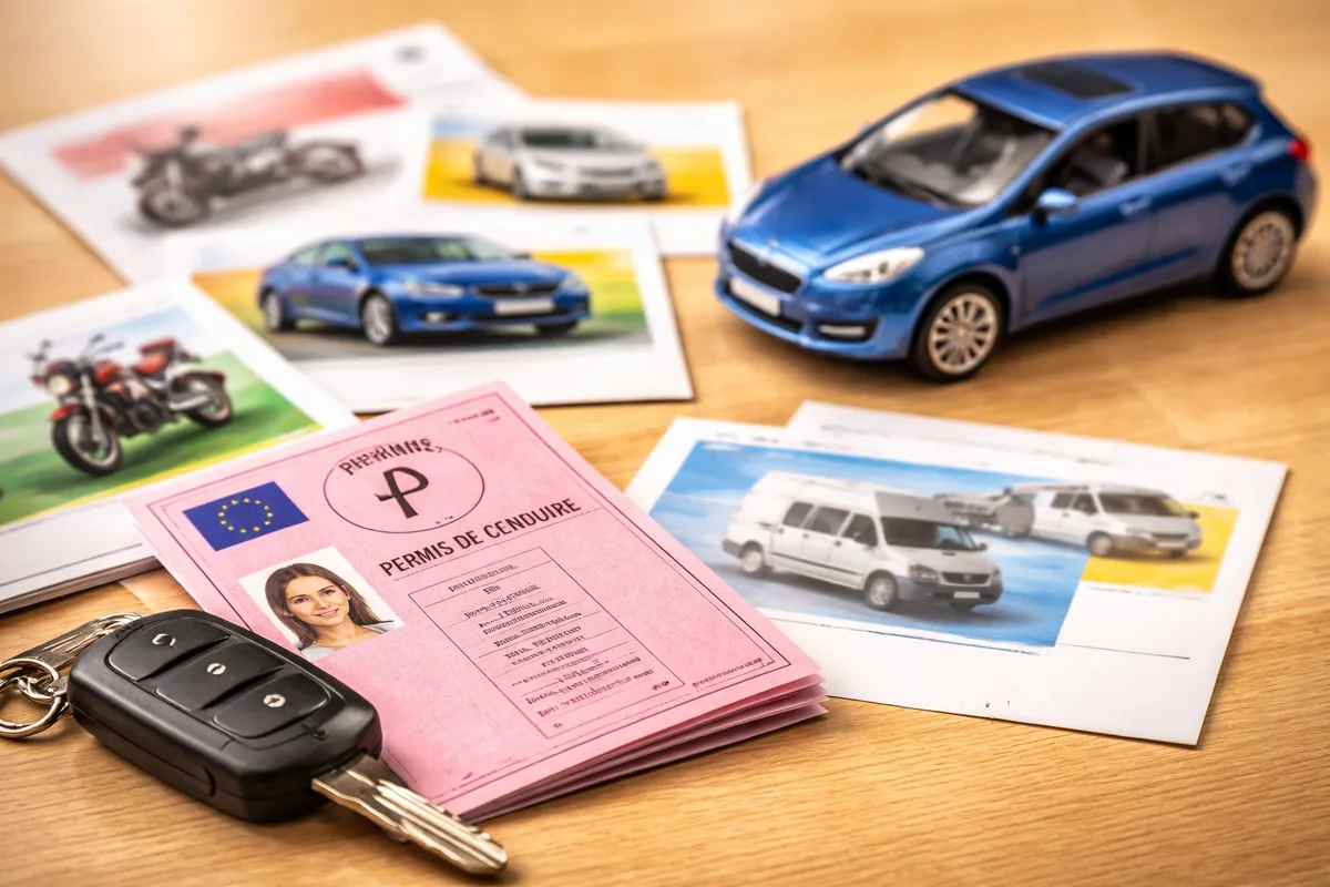 Les différents types de permis de conduire en France