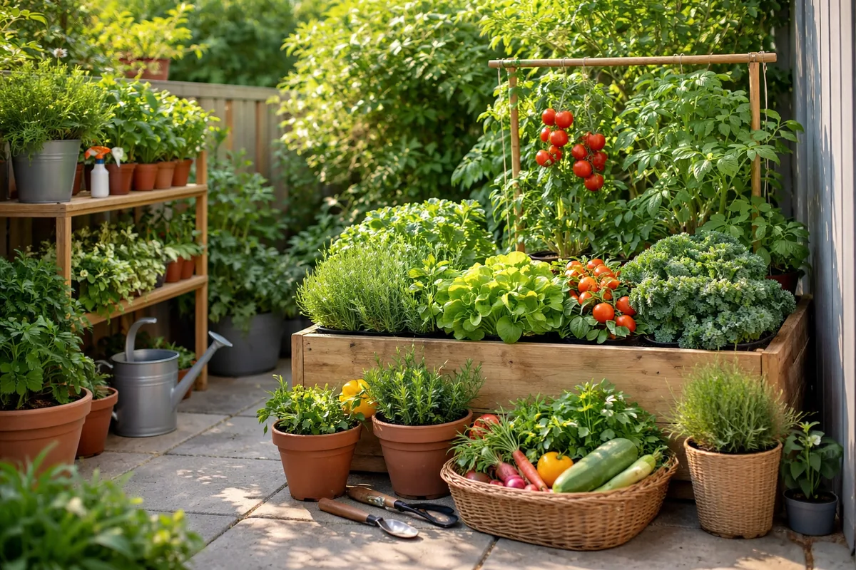 Comment créer un jardin potager facile dans son petit espace