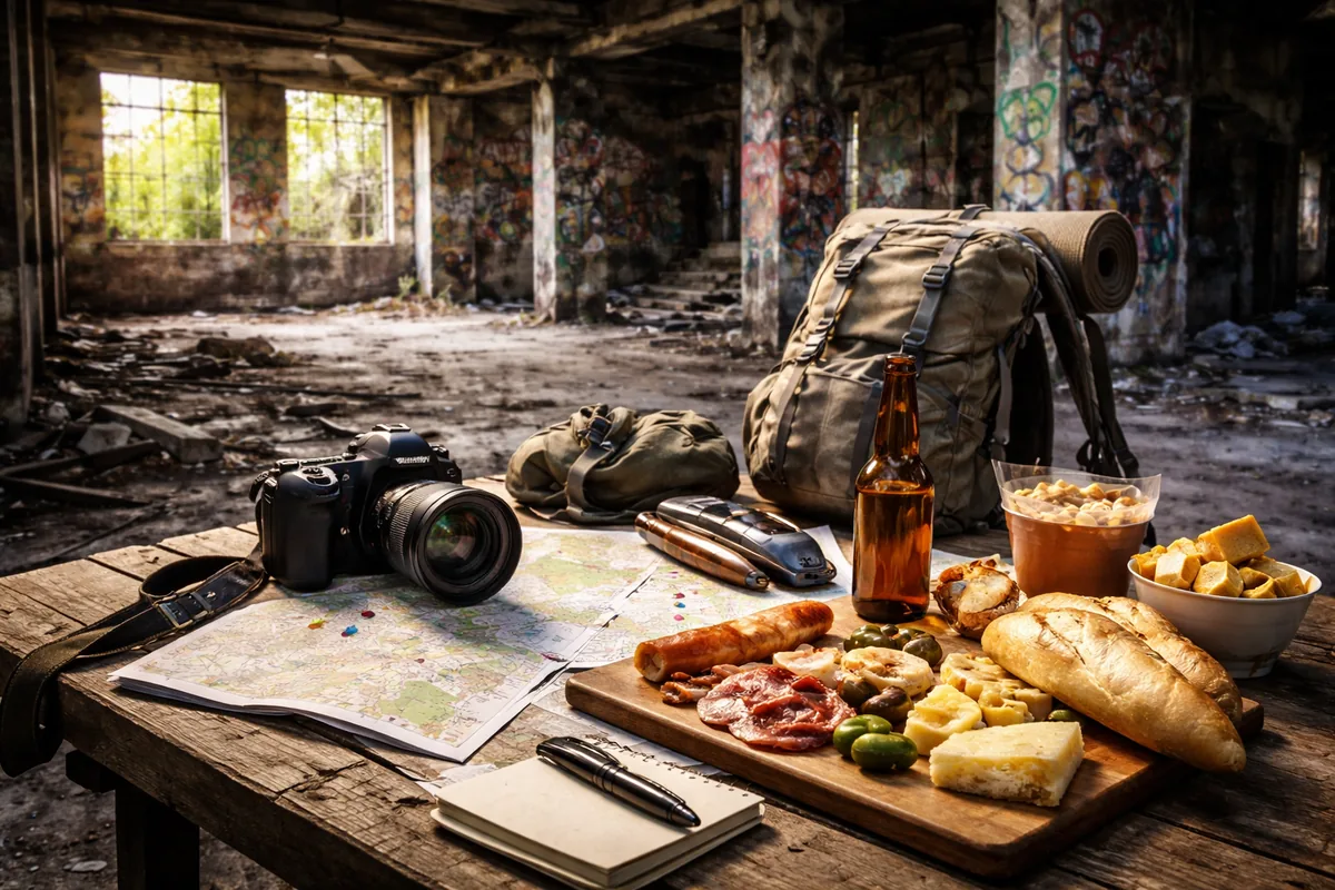 Comment préparer un voyage urbex avec des découvertes culinaires