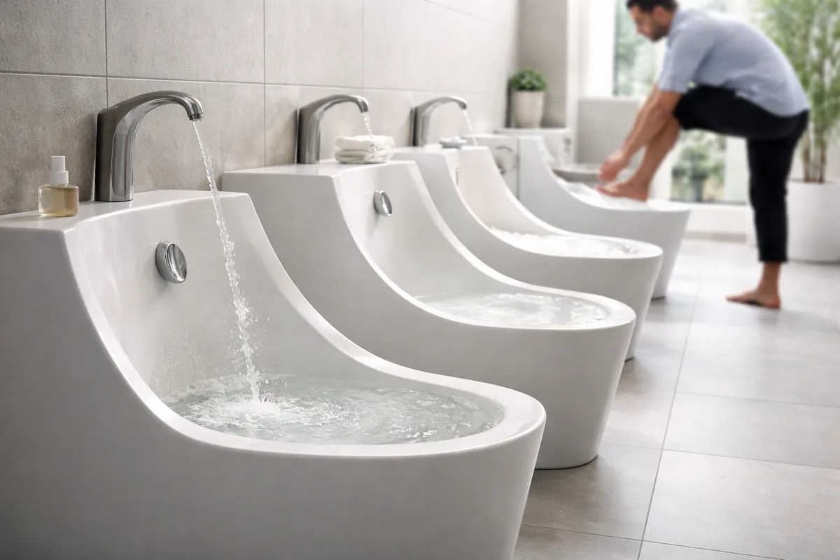 Comment améliorer l'expérience du Wudu avec des lavabos d'ablutions en céramique antibactérienne
